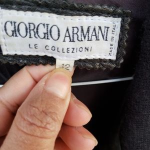 Georgio armani leather jacket